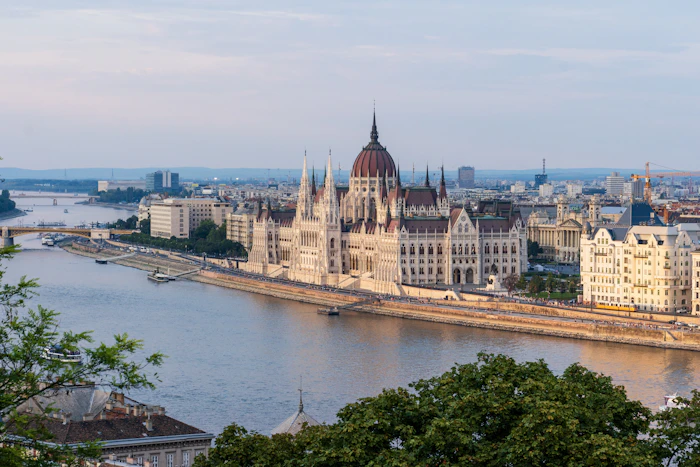 Budova parlamentu v Budapešti